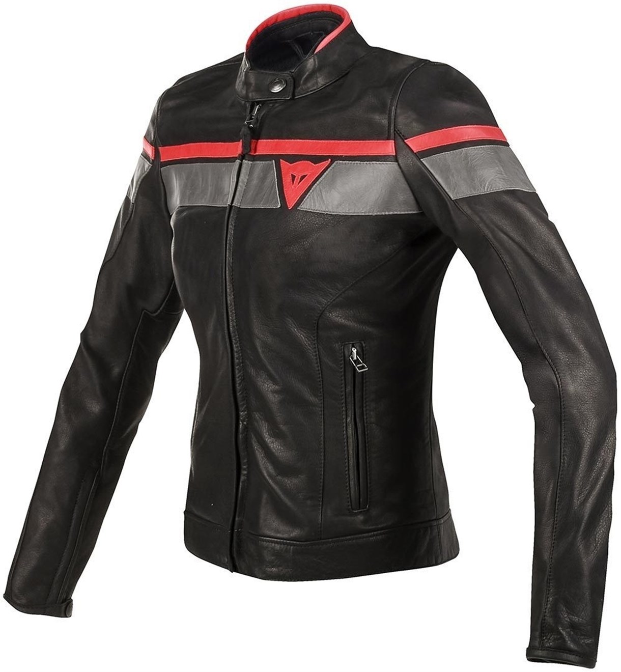 Dainese Blackjack Lady Deri Mont Black Grey Red