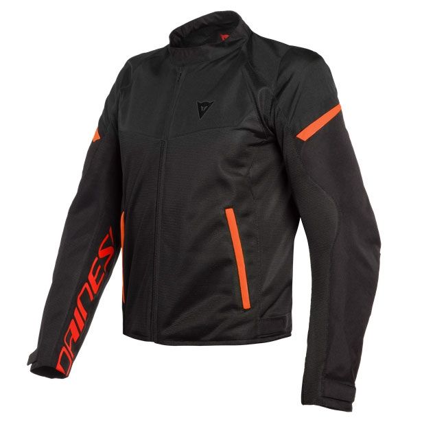 Dainese Bora Air Tex Yazlık Mont (Siyah-Fluo Kırmızı)