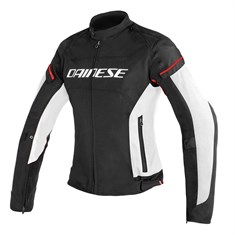 Dainese Dainese D-Frame Lady Tekstil Mont Black White Red Fluo