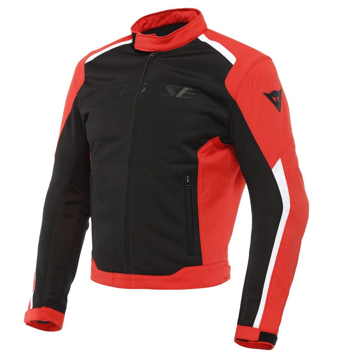 Dainese Hydraflux 2 Air D-Dry Motosiklet Montu (Siyah-Lava Kırmızı)