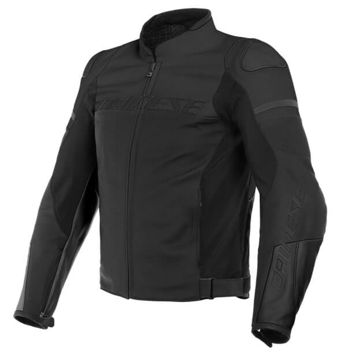 Dainese Agile Mat Siyah Deri Mont