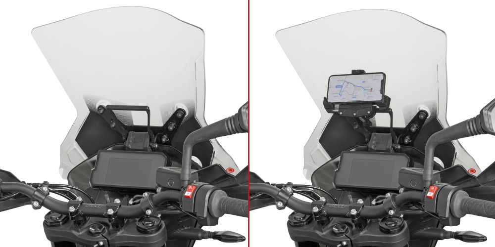 GIVI FB7710 KTM 790 ADVENTURE (19-20) - ADVENTURE R (19) ÖN CAM ARKASI AKSESUAR TUTACAK