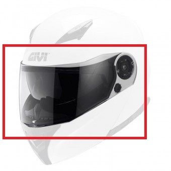 GIVI X16 modeline uygun şeffaf cam.