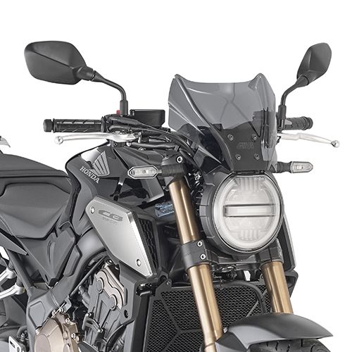 Honda CB 650 R (19 > 20) / CB 1000 R (18 > 20) Ön Cam Siperlik (Givi 1173S + A1173A Kit)