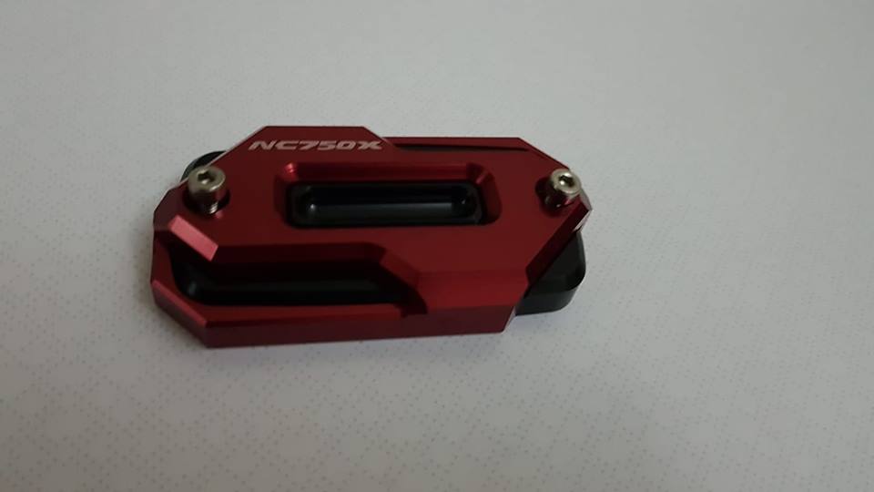 Honda Nc 750X Red Black Ön Hidrolik Kapak