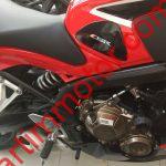 Honda Cbr 650F Cbr Yazılı Siyah Yan Pad