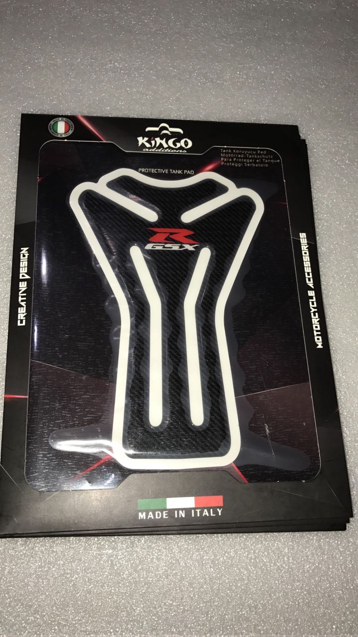 Suzuki Gsxr 600-750-1000 Black Özel Tank Pad