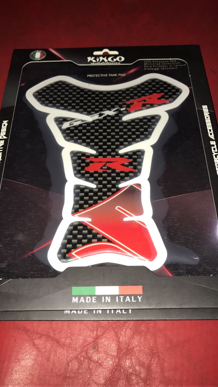 Suzuki Gsxr 600-750-1000 Black Özel Tank Pad