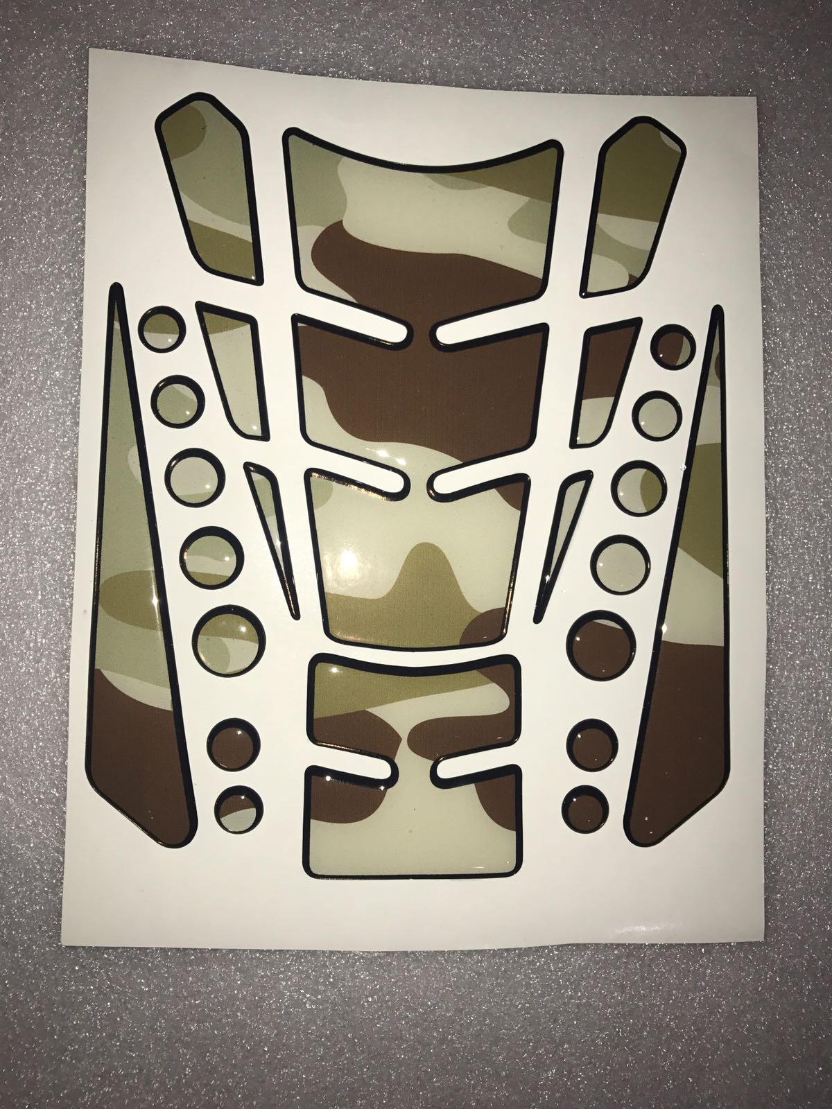 Üniversal Kamuflaj Tank Pad