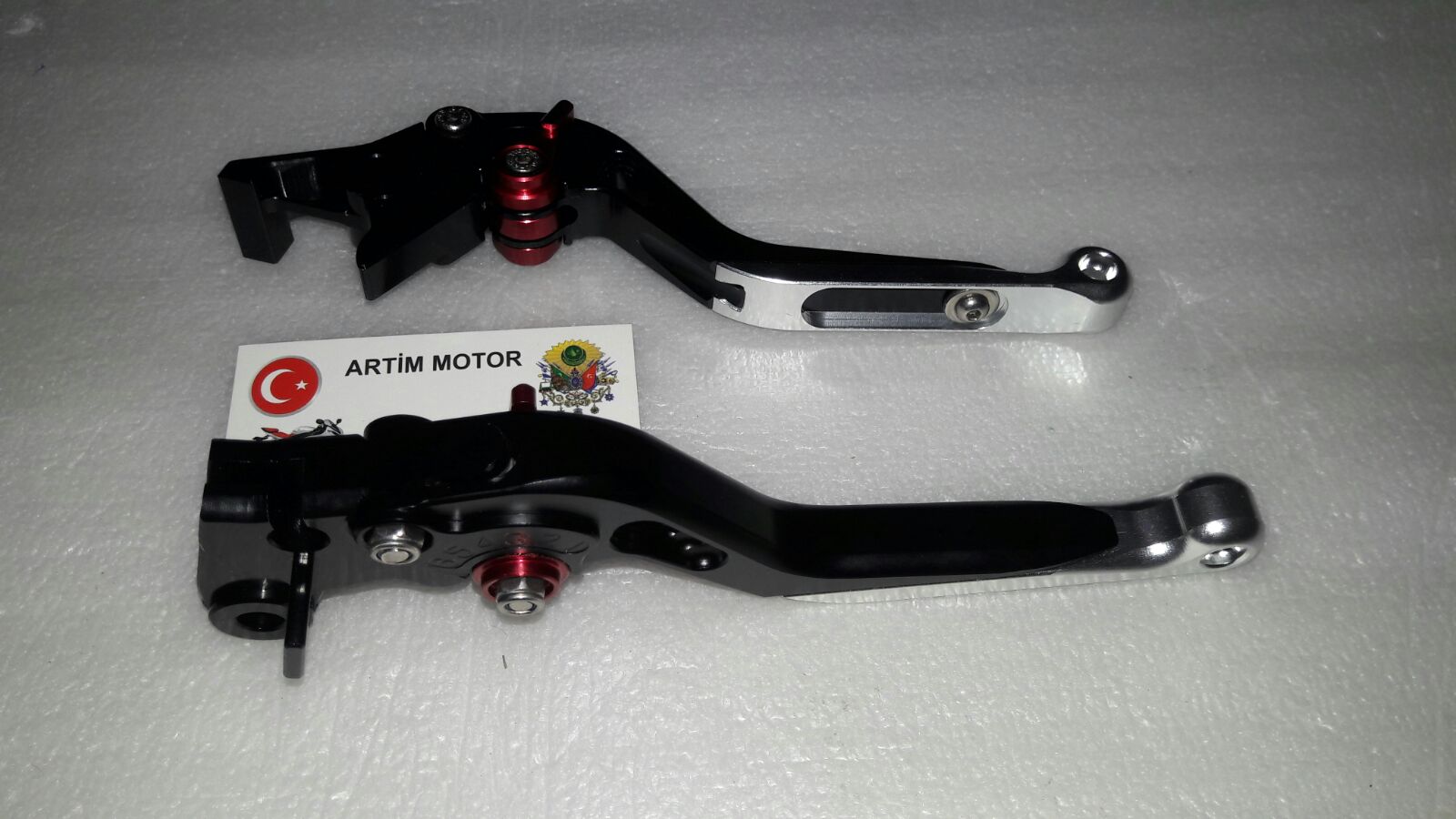 Kawasaki Z1000 Uzanabilir Manet Black Grey