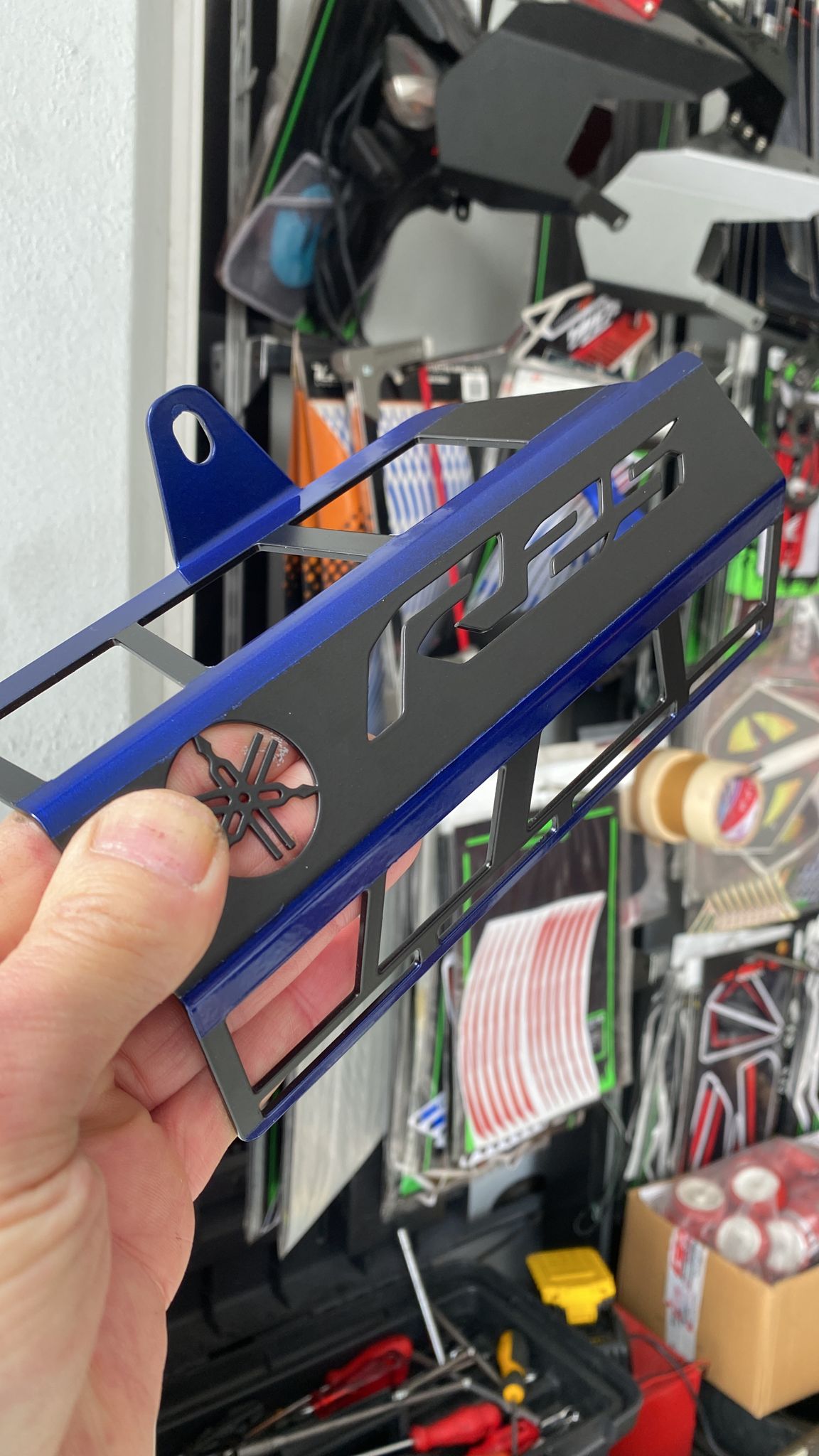 Yamaha r25 egzoz koruma 