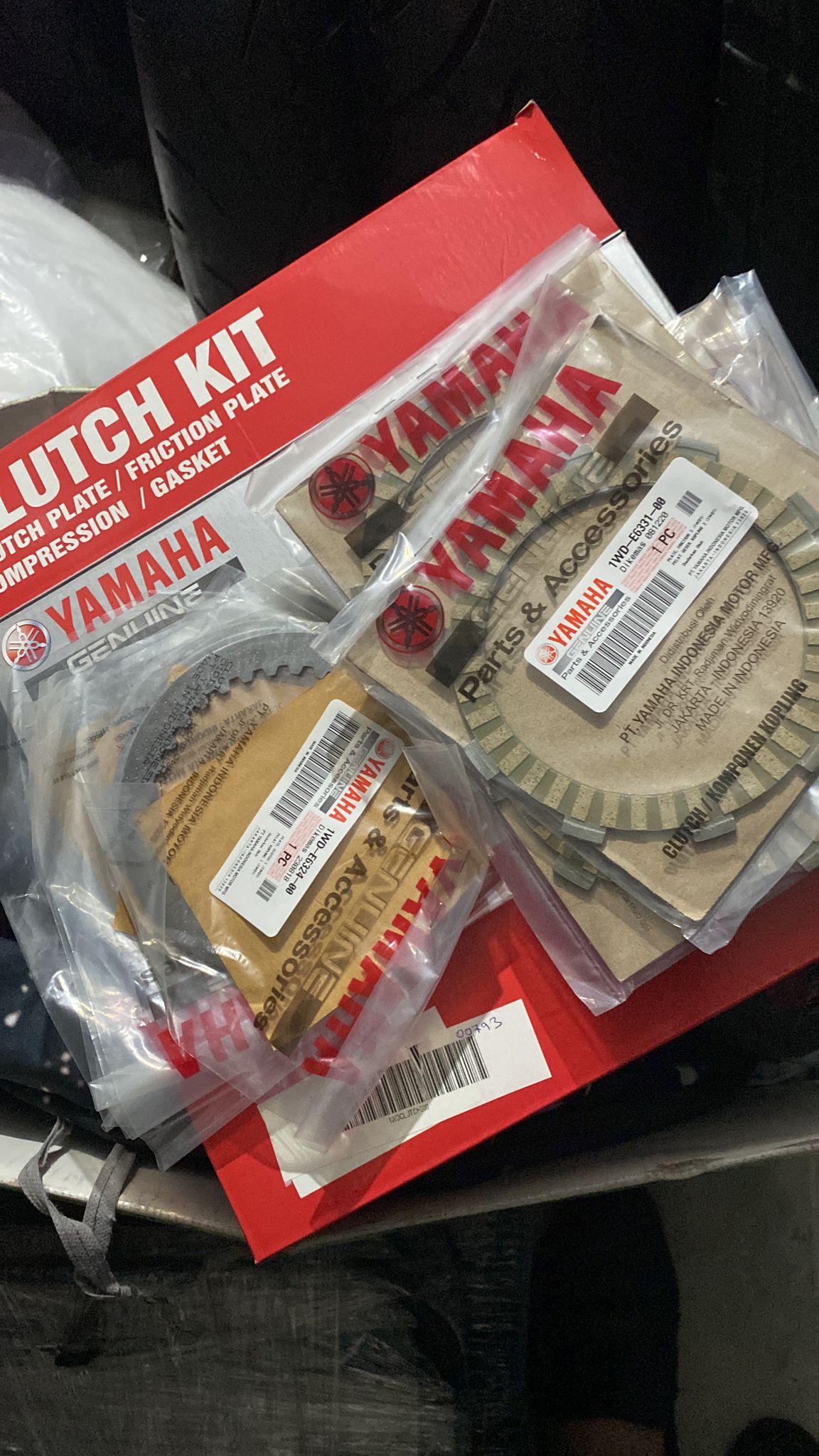 Yamaha R25 debriyaj baskı set 