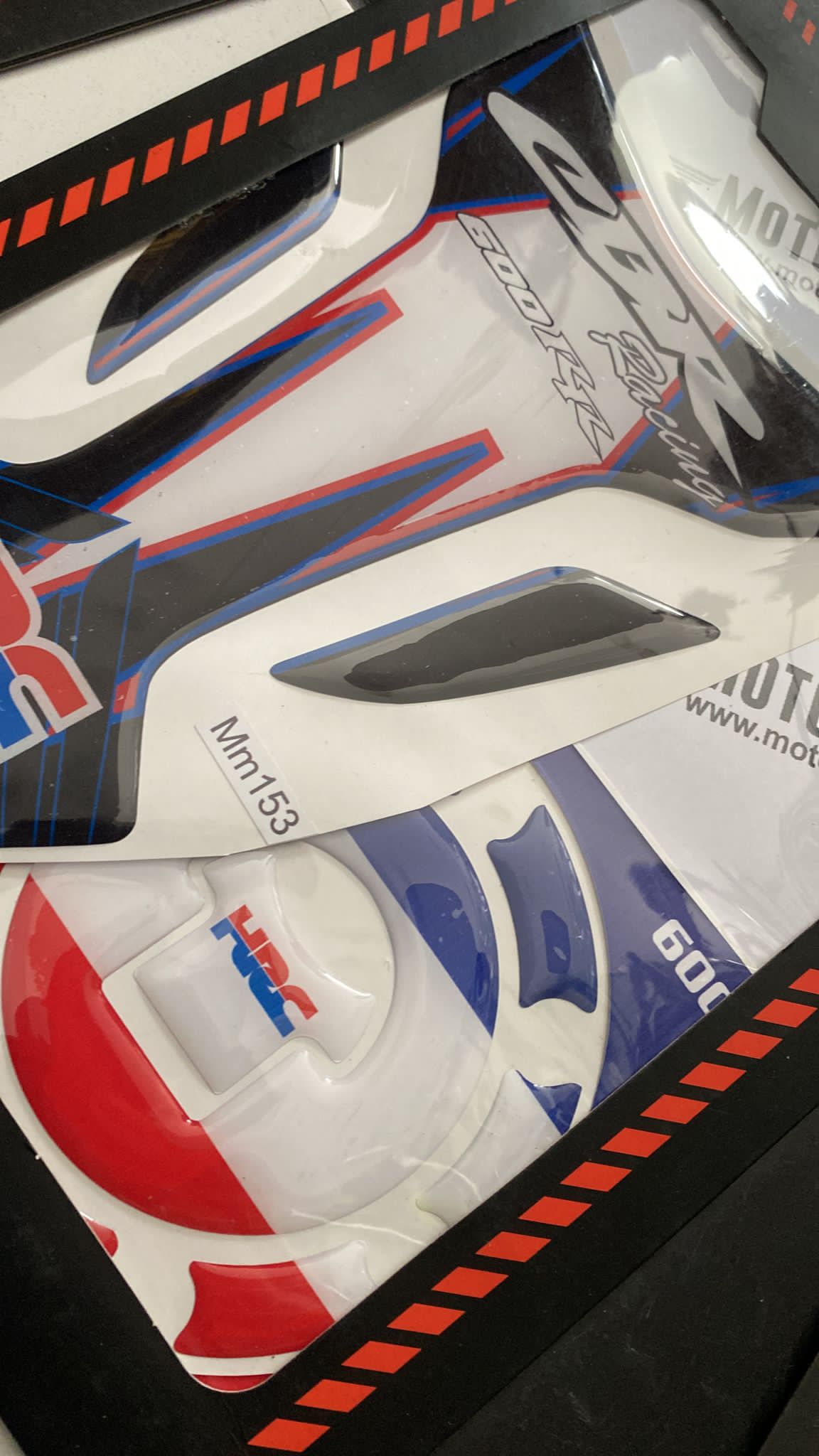 Honda cbr 600rr tankped set 