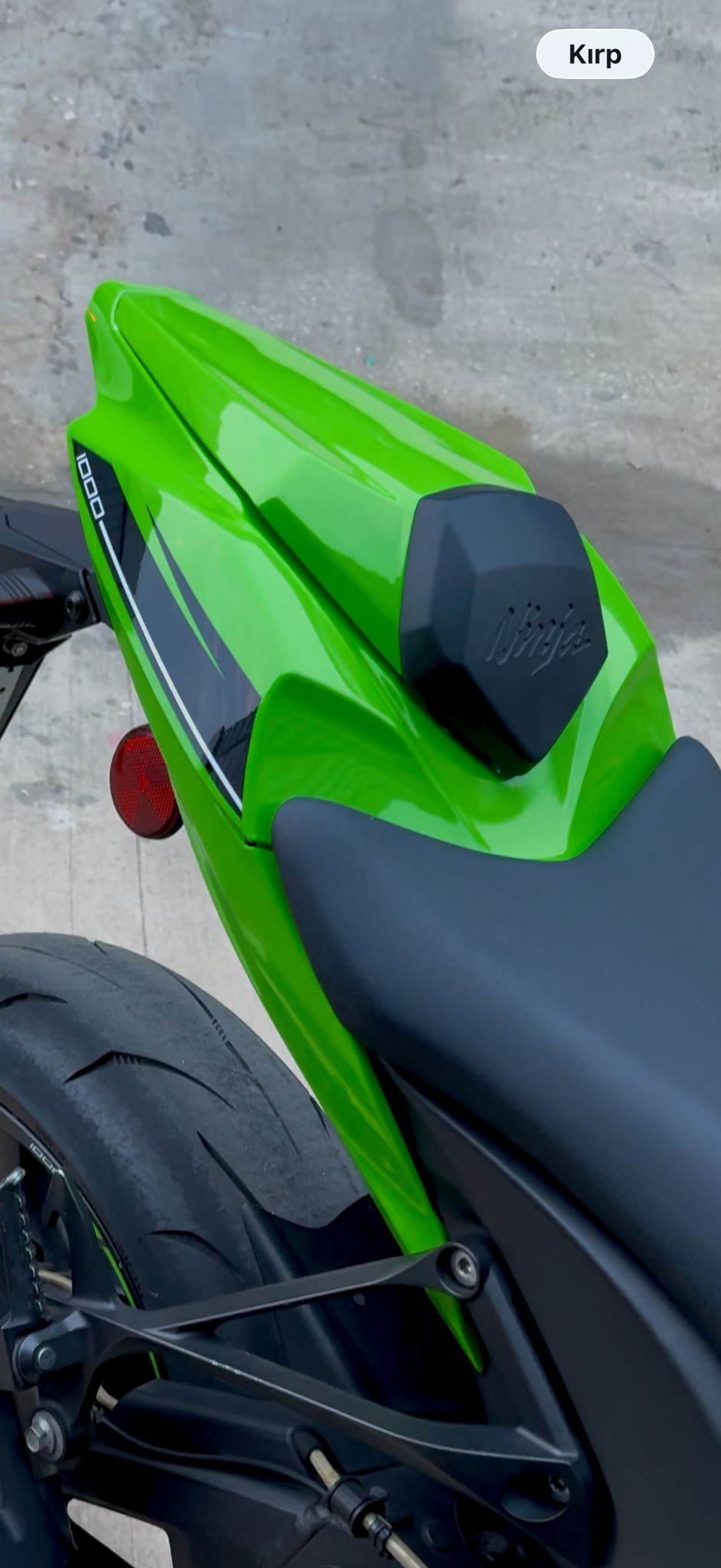 Kawasaki zx10 2016 2025 mono kapak