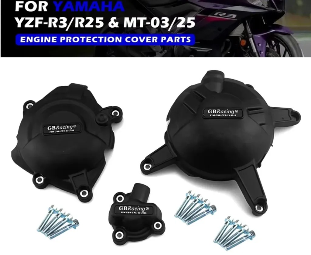 Yamaha r3 r25 mt3 mt25 2015-23 3 koruma set
