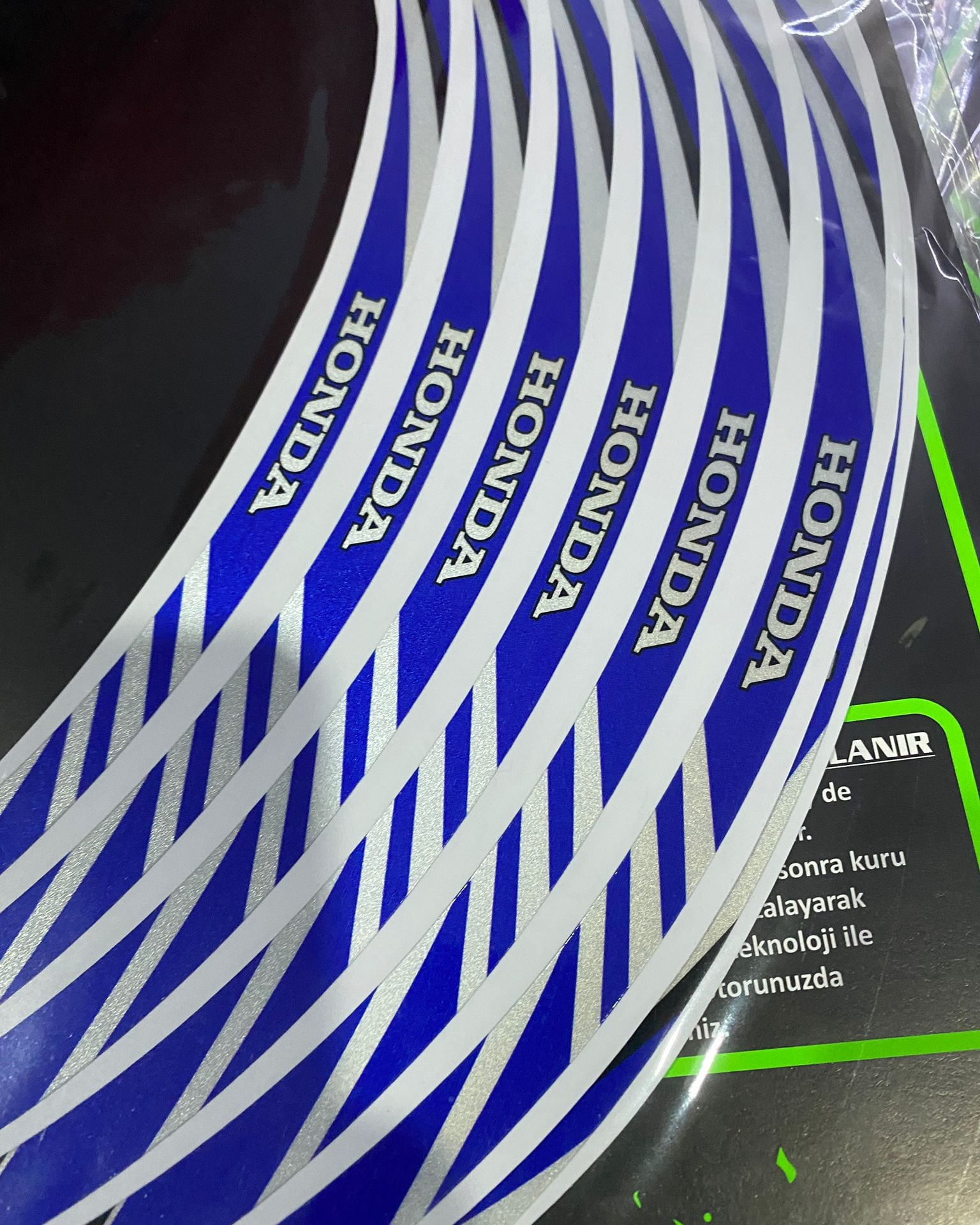 Honda yazili Jant şeridi universal 