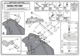 Honda VFR 1200 F (10 > 16) Arka Çanta Taşıyıcısı (Kappa KZ267