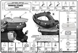 Yamaha XT 660 Z Tenere (08>16) Arka Çanta Taşıyıcısı (Givi E333