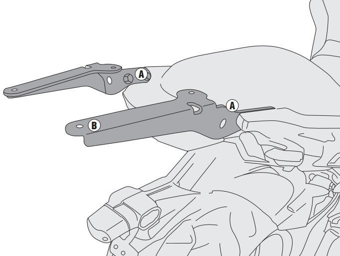 Kawasaki Versys 650 (15 > 19) Arka Çanta Demiri (Givi SR4114)Kawasaki 