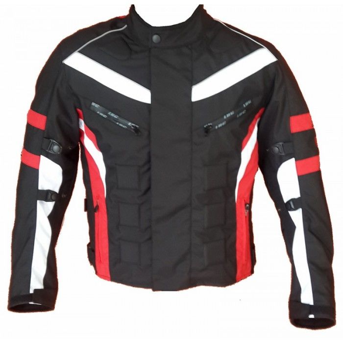 LBC Efe Kışlık Motosiklet Montu (Kırmızı-Siyah)