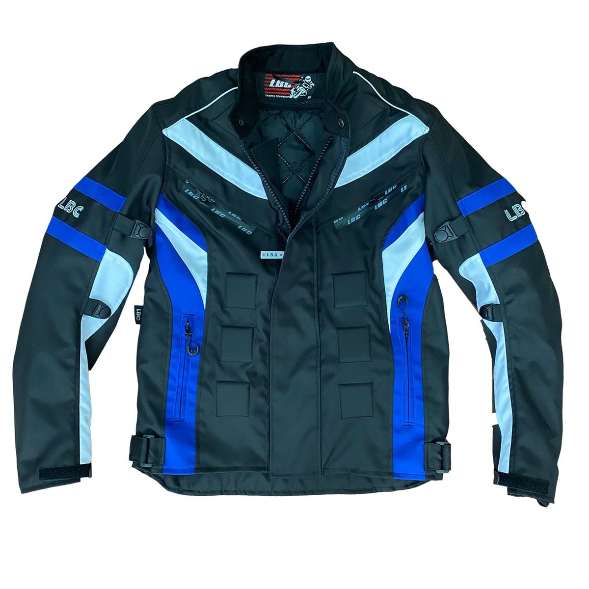LBC Efe Kışlık Motosiklet Montu (Mavi-Siyah)