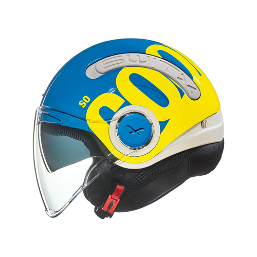 NEXX SX.10 COOLJAM MAVİ-SARI KASK