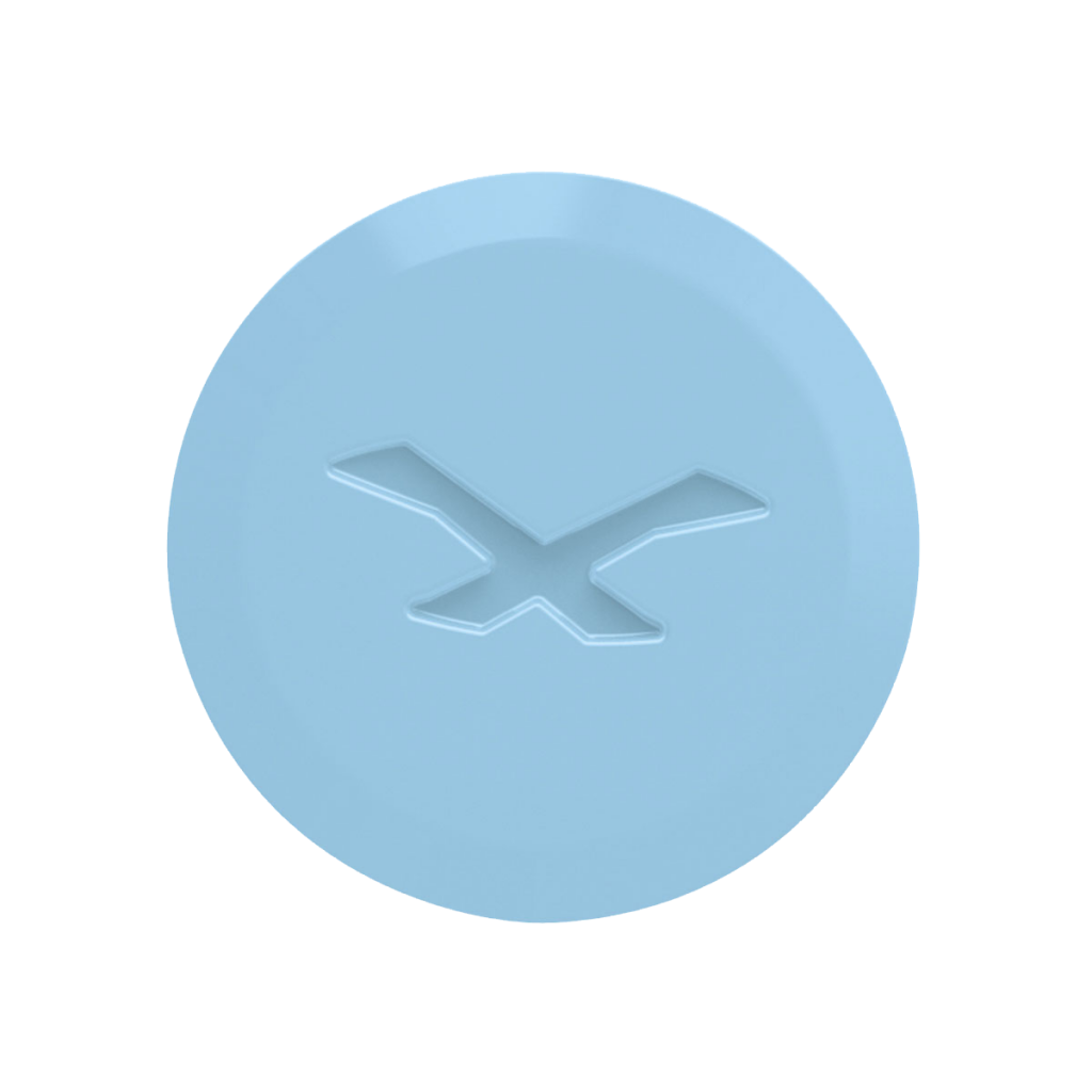 NEXX SX.10 YAN KAPAK VİDASI MAT MAVİ