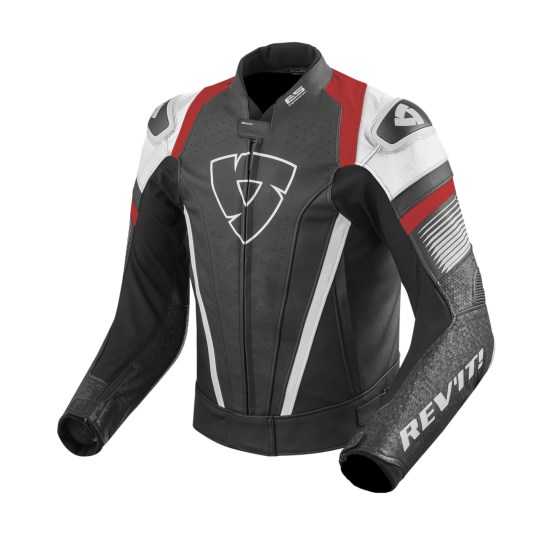 REVIT SPITFIRE DERI MONT BEYAZ-KIRMIZI