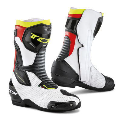 TCX SP-MASTER AIR ÇIZME BEYAZ-SIYAH-KIRMIZI