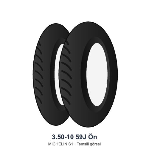 3.50-10	59J	Ön Lastik - MICHELIN S1
