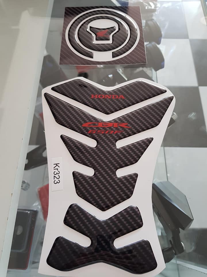 Honda Cbr 650F Carbon Özel Tank Pad Seti
