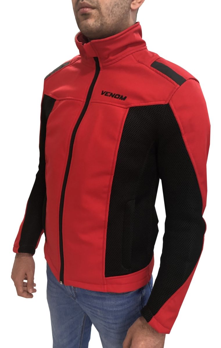 Venom Jaws Kapşonlu ve Korumalı Softshell Mont Kapşonlu