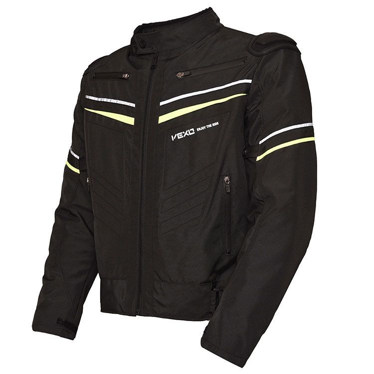 Vexo California Motosiklet Montu (Siyah-Sarı)