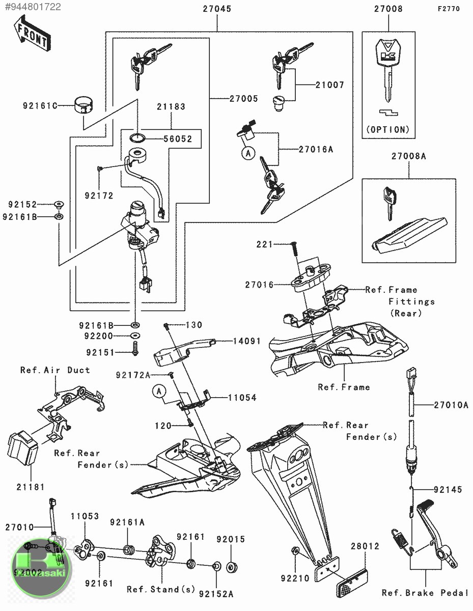 07-08 kawasaki zx6 beyin ve anahtar sıfır orıjınal zx6 cdi beyin  urun sıfır