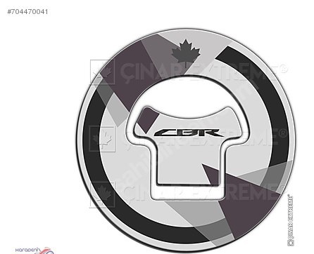 Honda CBR Black Grey Depo Kapağı Pad