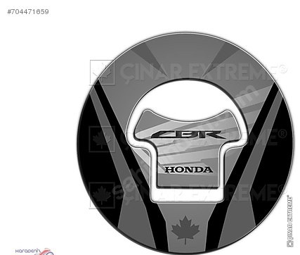 Honda CBR Gri Siyah V2 Depo Kapağı Pad