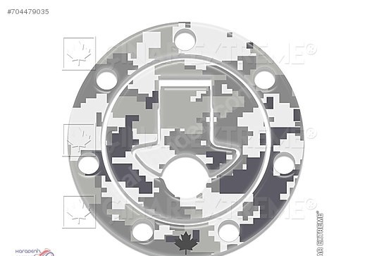 2016 KTM Duke 125 200 250 390 Gri Kamuflaj Depo Sticker