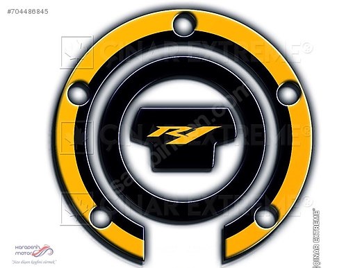 Yamaha YZF R1 Yellow Depo Kapağı Pad