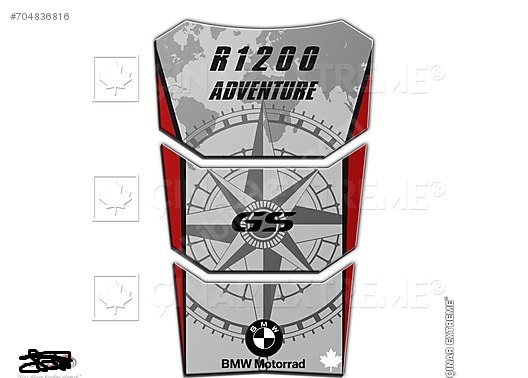 BMW R1200 Adventure Red Edition Tankpad