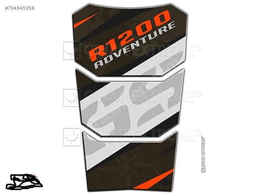 BMW R1200 GS Adventure Orange Country Tankpad