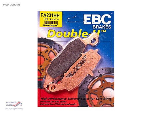 Suzuki Freewind XF650 ön fren balatası EBC FA231HH sinterli bala