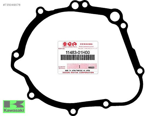 06-17 GSXR 600 ALTERNATÖR KAPAK CONTASI GSX-R600 GSX-R 600 CONTA