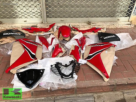 17-18 CBR 650 F GRENAJ CBR 650 F GRANAJ CBR 650F GRENAJ SETİ SIFIR ORIJINAL