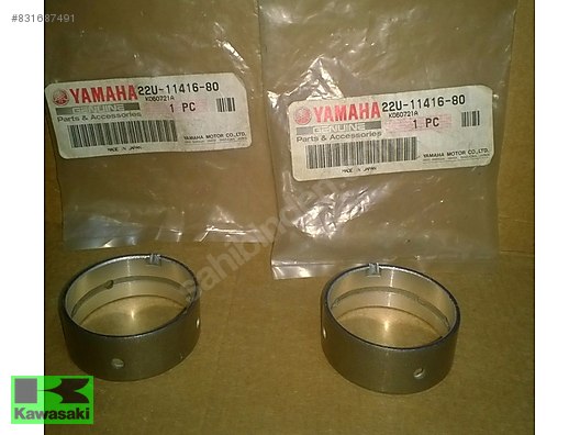 YAMAHA VİRAGO 535 ANA YATAK DRAGSTAR 650 ANA YATAK SIFIR ORIJINAL  VERILEN FİYAT SAĞ SOL 2 ADET FİYATIDIR