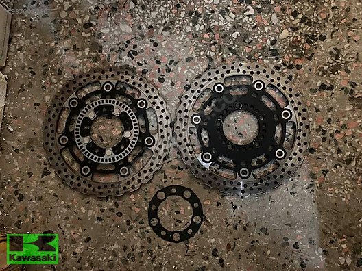 09-16 Kawasaki Er6 n ABS Er6 f ABS ön disk takımı muayer sorunsuz