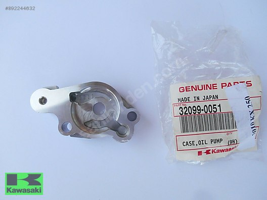 KAWASAKİ KX 250 F YAĞ POMPASI KX 250F YAĞ POMPASI 3 PARÇA ORIJINAL