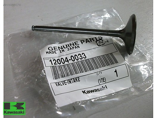 kawasaki kx 250 f emme sübap kx 250 sübap emme orıjınal  sıfır