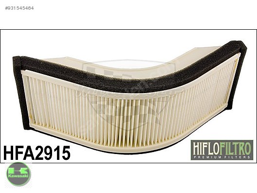 04-05 kawasaki zx10 hava filtresi hiflo hfa 2915
