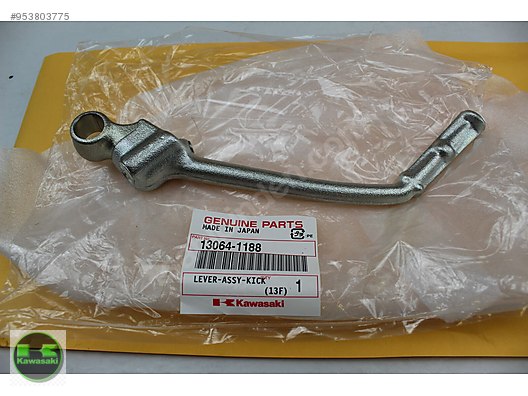 kawasaki kx 85 marş kolu kx 100 marş kolu sıfır orıjınal  13064-1188 urun sıfır