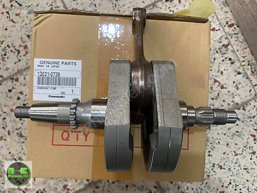 kawasaki kx 250 f krank kx 250f krank sıfır orıjınal 13031-0739  urun sıfır olup orıjınaldir
